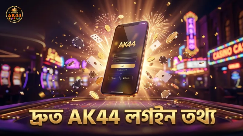 সঠিক তথ্য দিয়ে AK44 লগইন দ্রুত করুন