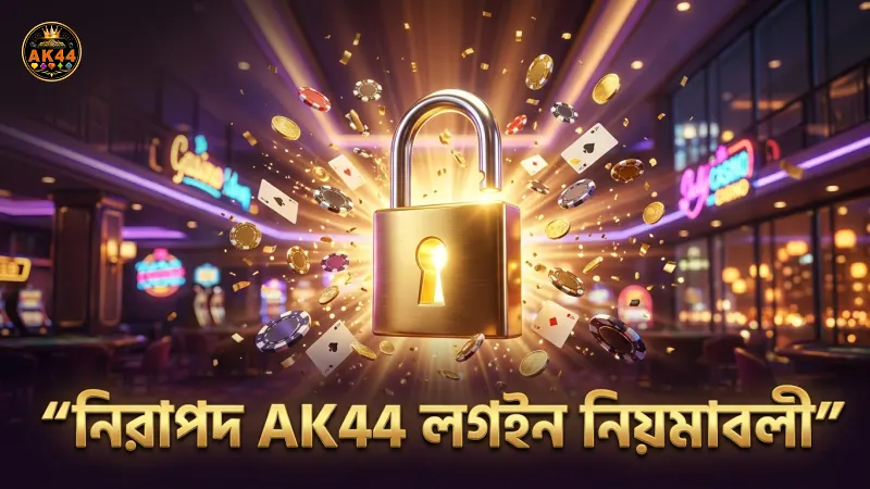 নিরাপদ AK44 লগইনের জন্য নিরাপত্তা নিয়ম মেনে চলুন