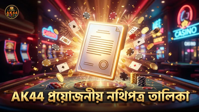 AK44 রেজিস্ট্রেশনের জন্য প্রয়োজনীয় মূল নথিপত্রের তালিকা