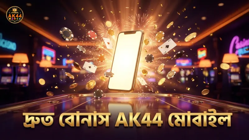 AK44 মোবাইল প্ল্যাটফর্মে বোনাস পাওয়ার দ্রুত কৌশল