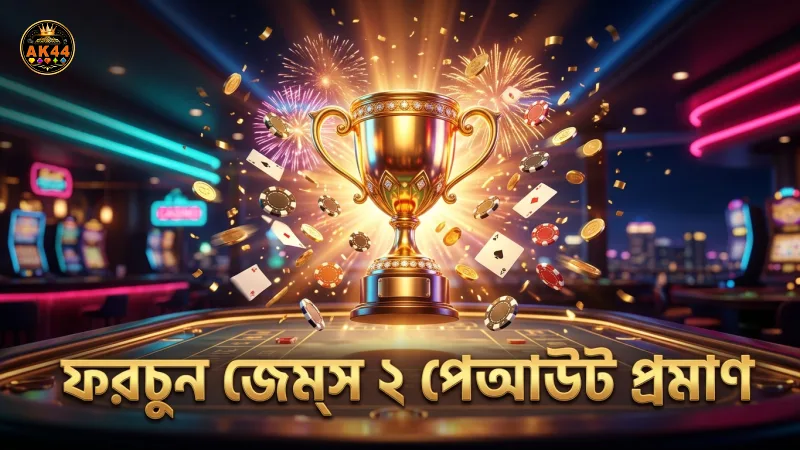 সার্টিফাইড গেম ইঞ্জিন দ্বারা ফরচুন জেম্স ২ এর পেআউট প্রমাণিত।