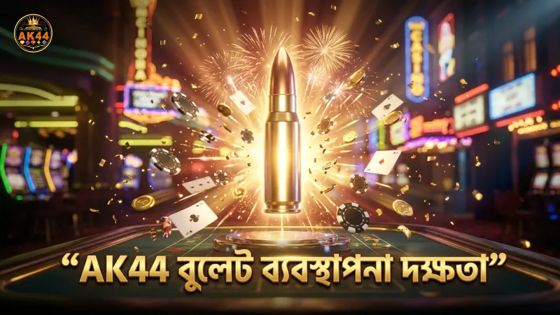 বুলেট ব্যবস্থাপনা দক্ষতা উন্নয়নের জন্য AK44 ব্যবহার করুন