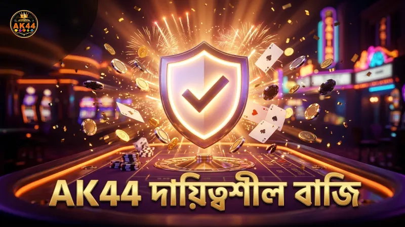দায়িত্বশীল মোবাইল বেটিংয়ে AK44 এর স্বচ্ছতা ও নিরাপত্তা
