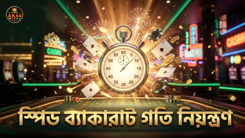 স্পিড ব্যাকারাট গেমপ্লের গতি ও সময় নিয়ন্ত্রণের গুরুত্ব।