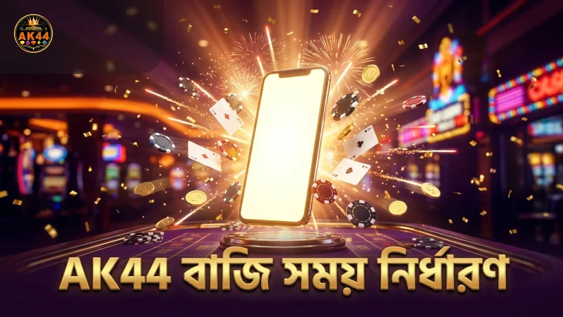 AK44 প্ল্যাটফর্মে বাজি ধরার সঠিক সময় নির্ধারণ গুরুত্বপূর্ণ।